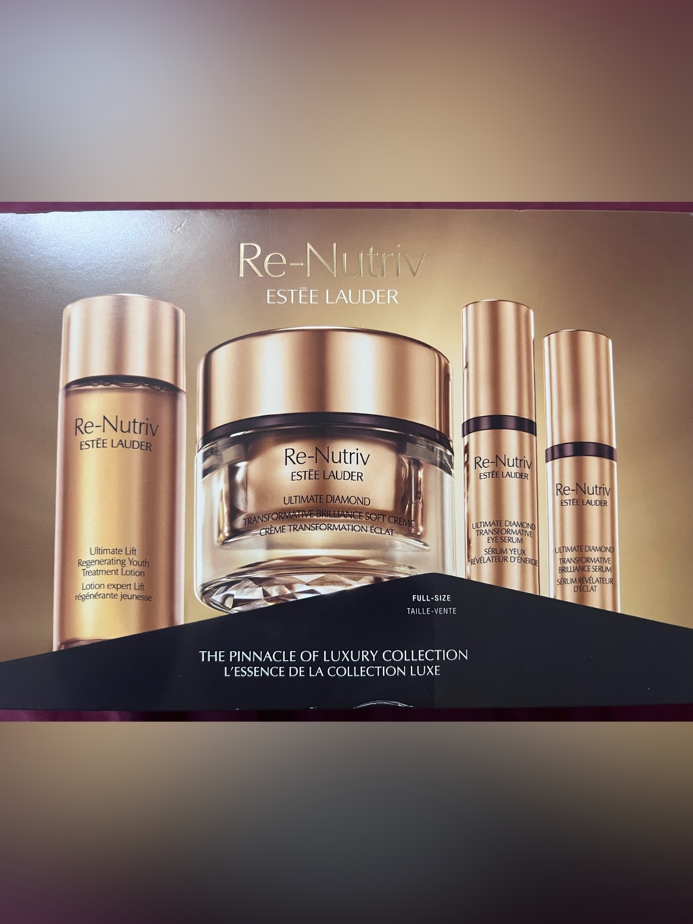 💞HP💞 4 pc Re-Nutriv The Pinnacle of Luxury Collection Skincare